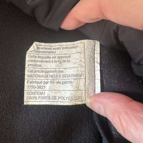 Lululemon Sweet Life Soot Black & Gray Stripe Biker Jacket Water Repel 4 - Picture 12 of 15